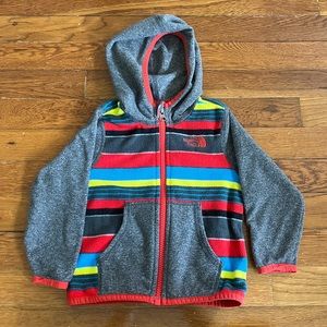 Infant Boy North Face Full-Zip Hoodie. Size 12-18 months. EUC